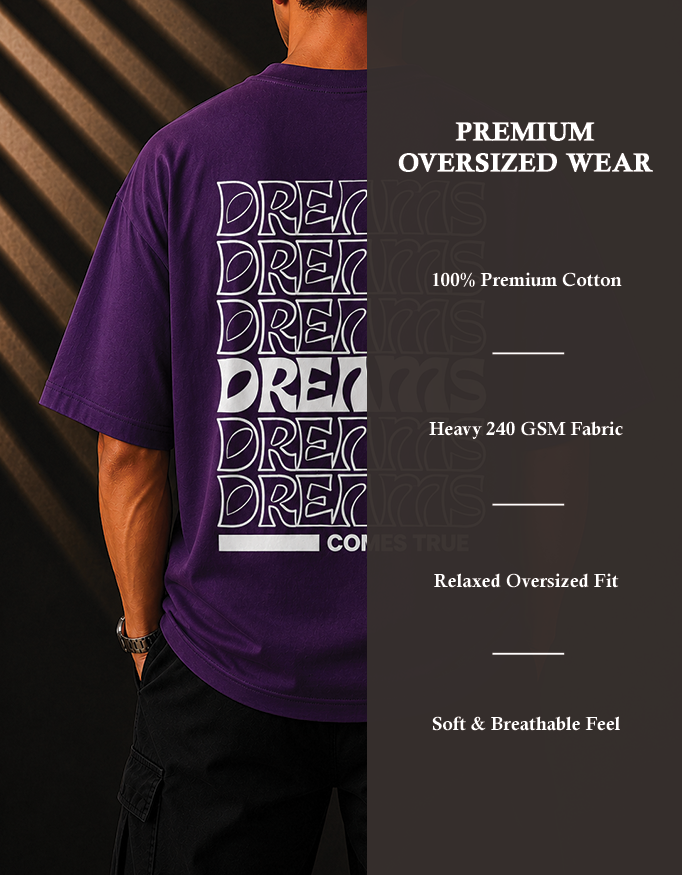 Dreams Come True Oversized T-Shirt