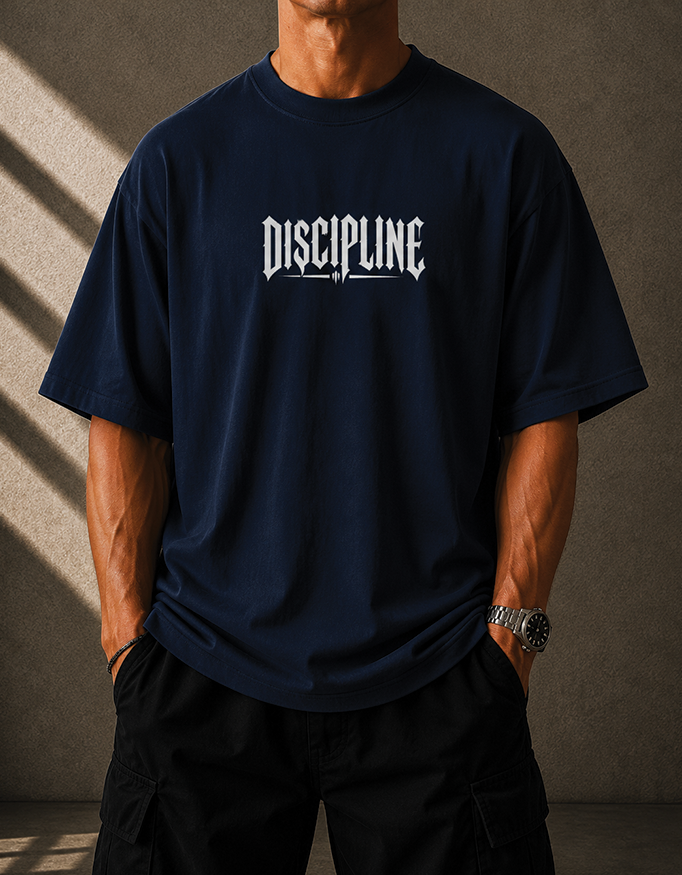 Discipline Over Everything Oversized T-Shirt