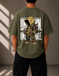 Unknown. Unstoppable. Oversized Graphic T-Shirt | 240 GSM Premium Cotton | Unisex
